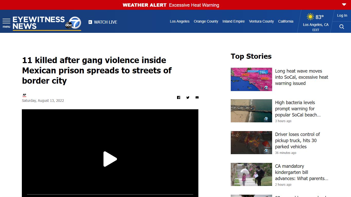 Mexico cartel violence: 11 killed after gang riot inside prison leads ...